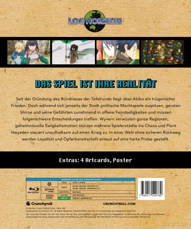Log Horizon - Staffel 2 - Vol.2 - [Blu-Ray]