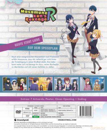 Masamune-kun's Revenge R - Staffel 2 - Gesamtausgabe - [DVD]