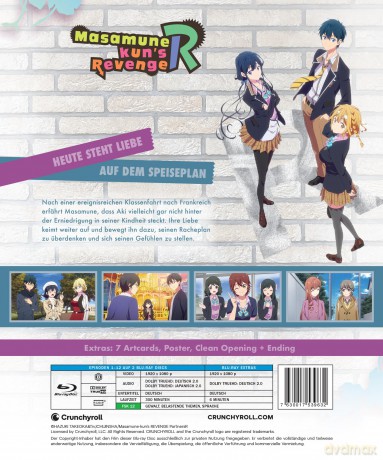 Masamune-kun's Revenge R - Staffel 2 - Gesamtausgabe - [Blu-Ray]