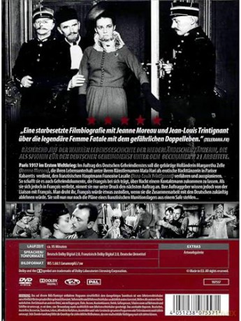 Mata Hari Agentin H21 - Der europäische Film-Klassiker von 1964 mit Jeanne Moreau [DVD]