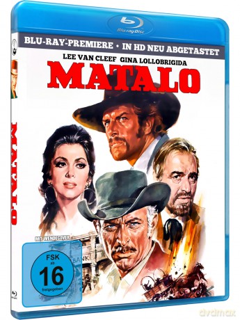 Matalo! Kult Italowestern (Bad Man's River 1970) Uncut Remastered Blu-Ray Edition - starbesetzt mit Lee Van Cleef, James Mason und Gina Lollobrigida (WESTERN CLASSIC MOVIES by WME) [Blu-Ray]