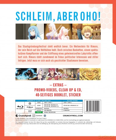 Meine Wiedergeburt als Schleim in einer anderen Welt - Staffel 3 - Vol.4 - [Blu-Ray]
