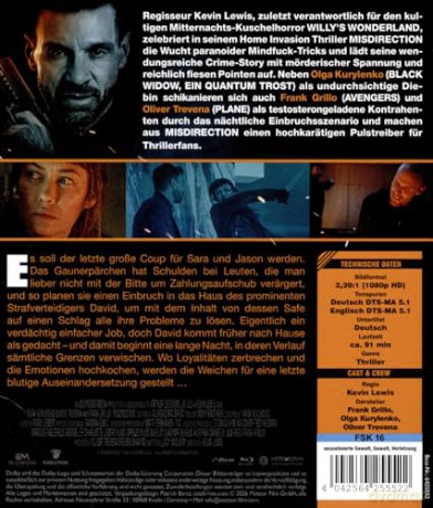 Misdirection: Rache sitzt tief [Blu-Ray]