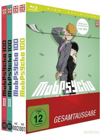 Mob Psycho 100 - Gesamtausgabe - Staffel 1&2 - [Blu-Ray]