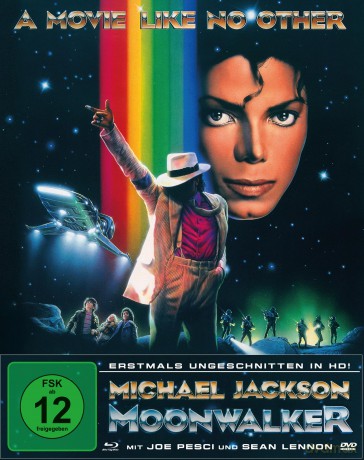 Moonwalker (Mediabook+DVD) [Blu-Ray]