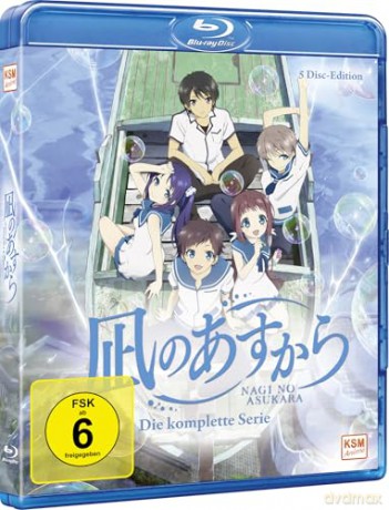 Nagi no Asukara - Die komplette Serie (5 Blu-rays) [Blu-Ray]