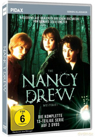 Nancy Drew - Komplettbox 13 Episoden Mystery Serie nach Buchreihe Detektiv Klassiker 90er Jugendserie 2 Discs WME Home Entertainment [DVD]