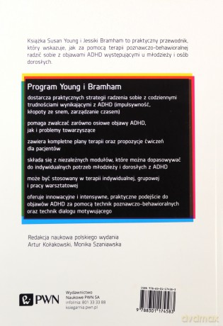 Psychoterapia poznawczo- behawioralna ADHD nastolatków [KSIĄŻKA]