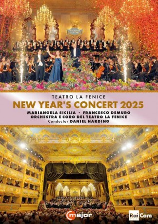 Neujahrskonzert 2025 (Teatro La Fenice, Venedig 2025, Regie: Guttuso Alaimo) [DVD]