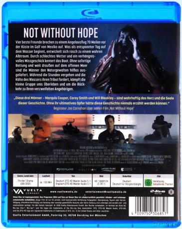 Not Without Hope (Wola przetrwania) [Blu-Ray]