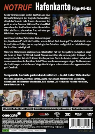 Notruf Hafenkante 35 Folge (443-455) [DVD]