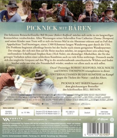 A Walk in the Woods (Piknik z niedźwiedziami) [Blu-Ray]