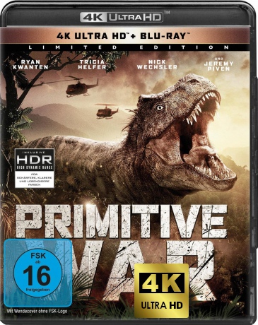 Primitive War LTD. - 4K UHD HDR 2-Disc Limited Edition LTD. [Blu-Ray 4K]+[Blu-Ray]