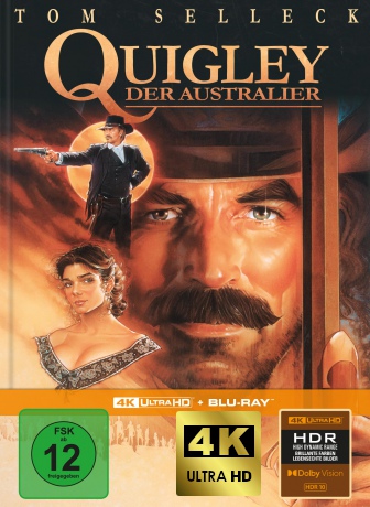Quigley der Australier - Limitiertes Mediabook [Blu-Ray 4K]+[Blu-Ray]