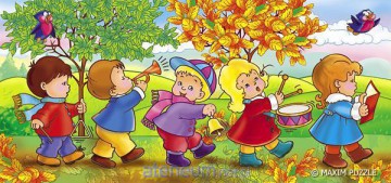 Dziecięca orkiestra MAXIM [PUZZLE]