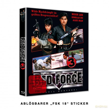 RED FORCE 3 - Devil Hunters - Cover A [Blu-Ray]