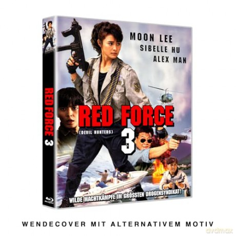 RED FORCE 3 - Devil Hunters - Cover A [Blu-Ray]