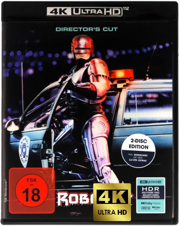 RoboCop (Director's Cut) [Blu-Ray 4K]+[Blu-Ray]