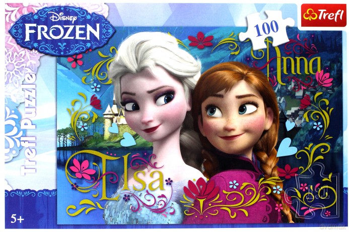 Frozen TREFL 100 el. [PUZZLE]