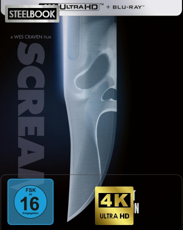 Scream - Schrei! Lim. Steelbook (4K Ultra-HD) (+Blu-ray) [Blu-Ray 4K]+[Blu-Ray]