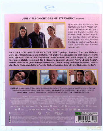 Sentimental Value (Wartość sentymentalna) [Blu-Ray]