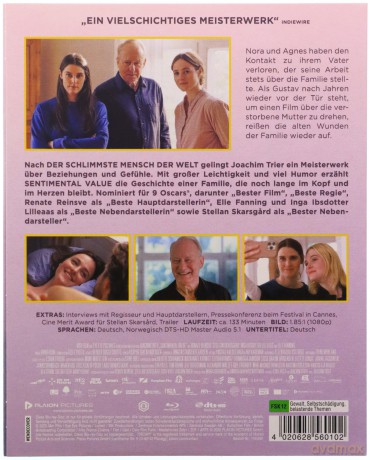 Sentimental Value (Wartość sentymentalna) [Blu-Ray]
