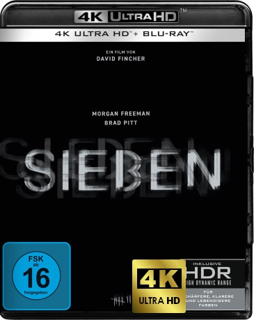 Sieben [Blu-Ray 4K]+[Blu-Ray]