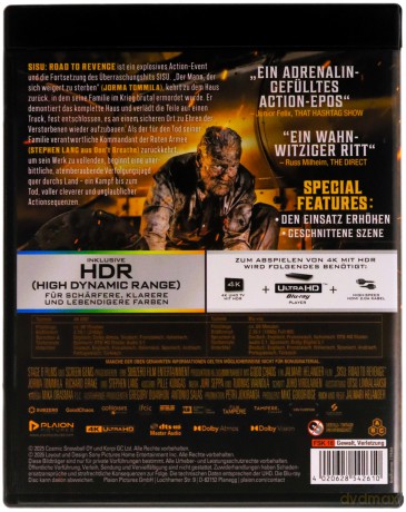 Sisu: Road to Revenge (Sisu: Droga do zemsty) [Blu-Ray 4K]+[Blu-Ray]