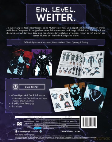 Solo Leveling: Arise from the Shadow - Staffel 2 - Vol.1 - mit Sammelschuber [DVD]