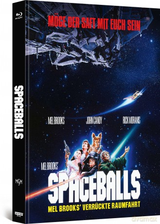 Spaceballs - Mel Brooks' verrückte Raumfahrt - Limitiertes 3-Disc-Mediabook [Blu-Ray 4K]+[Blu-Ray]