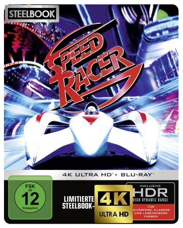 Speed Racer (Steelbook, 4K-UHD) [Blu-Ray 4K]