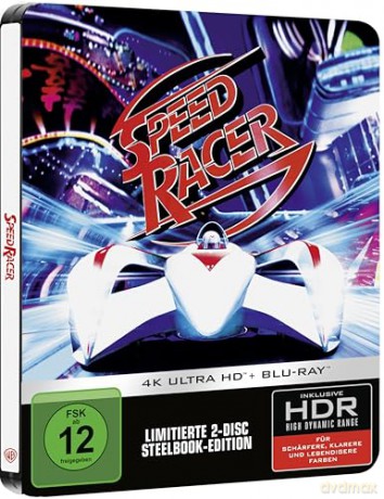 Speed Racer (Steelbook, 4K-UHD) [Blu-Ray 4K]