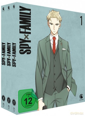 Spy x Family - Staffel 1 - Part 1 - Gesamtausgabe - Vol. 1-3 - [DVD]