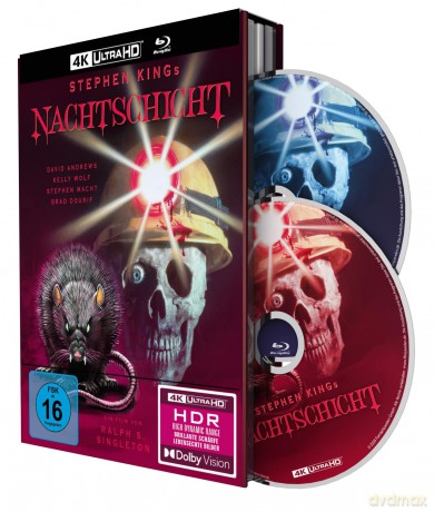 Stephen King's Nachtschicht (Stephen King's Graveyard Shift) - 2-Disc Limited Collector's Edition Mediabook (4K UHD-Blu-ray + Blu-ray) [Blu-Ray 4K]+[Blu-Ray]