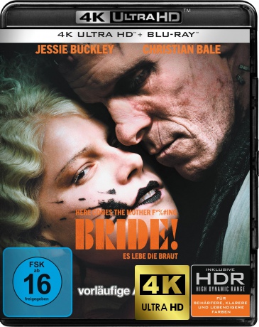 The Bride! - Es lebe die Braut [Blu-Ray 4K]+[Blu-Ray]