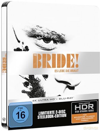 The Bride! - Es lebe die Braut (Steelbook) [Blu-Ray 4K]+[Blu-Ray]