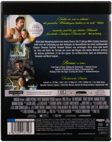 The Housemaid (Pomoc domowa) [Blu-Ray 4K]+[Blu-Ray]