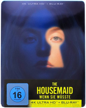 The Housemaid (Pomoc domowa) (steelbook) [Blu-Ray 4K]+[Blu-Ray]