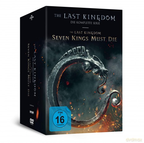 The Last Kingdom - Die komplette Serie (Staffel 1-5) + The Last Kingdom: Seven Kings Must Die - Komplettbox im Softcover-Schuber (24 DVDs) [DVD]