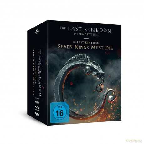 The Last Kingdom - Die komplette Serie + The Last Kingdom: Seven Kings Must Die (Blu-ray + UHD) - Komplettbox im Hardcover-Schuber [Blu-Ray 4K]+[Blu-Ray]