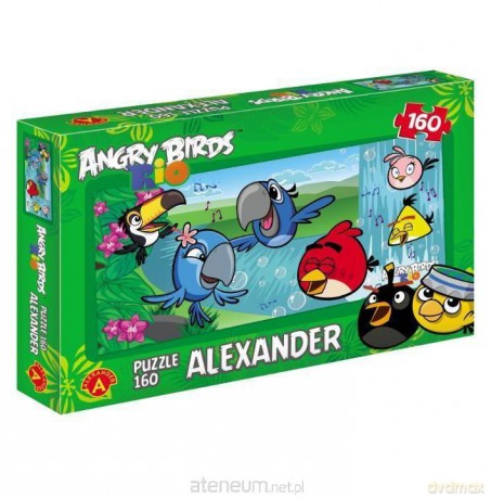 Angry Birds. Przy wodospadzie ALEX [PUZZLE]