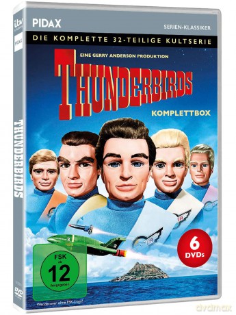 Thunderbirds - Die komplette 32-teilige Kult-Serie von Gerry Anderson ("UFO", "Kommando Stingray", "Space Cops") [DVD]