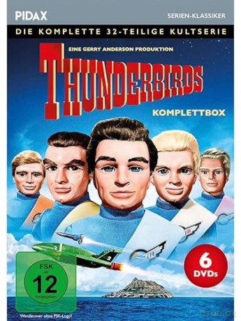 Thunderbirds - Die komplette 32-teilige Kult-Serie von Gerry Anderson ("UFO", "Kommando Stingray", "Space Cops") [DVD]