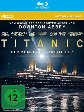 Titanic - Der komplette Zweiteiler (Blu ray) Historien Drama Katastrophenfilm vom Downton Abbey Autor Julian Fellowes 2012 (HISTORY MOVIES by WME Home Entertainment) [DVD]