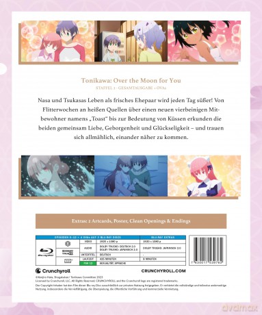 Tonikawa: Over the Moon for You - Staffel 2 + OVA - Gesamtausgabe - [Blu-Ray]