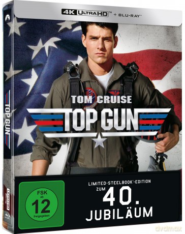 Top Gun - Sie fürchten weder Tod noch Teufel Lim. Steelbook [Blu-Ray 4K]+[Blu-Ray]