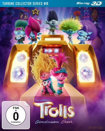 Trolls - Gemeinsam Stark (Trolls Band Together) - 3D - Turbine Collector Series #19 [Blu-Ray]