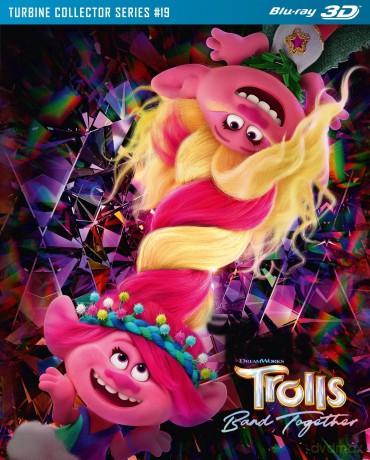 Trolls - Gemeinsam Stark (Trolls Band Together) - 3D - Turbine Collector Series #19 [Blu-Ray]