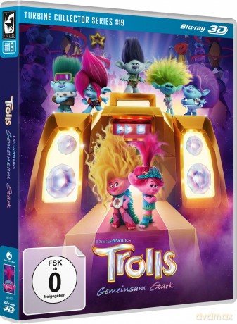 Trolls - Gemeinsam Stark (Trolls Band Together) - 3D - Turbine Collector Series #19 [Blu-Ray]