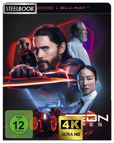 Tron: Ares - Limitiertes Steelbook [Blu-Ray 4K]+[Blu-Ray]